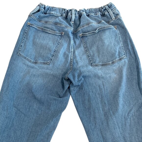 Madewell Jeans Women's Size 30 Keefe Wash Elastic Waist Pull On Relaxed Fit - Picture 8 of 16
